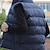 cheap Men&#039;s Downs &amp; Parkas-Men&#039;s Puffer Vest Winter Jacket Winter Coat Gilet Quilted Vest Windproof Warm Casual Camping &amp; Hiking Solid / Plain Color Outerwear Clothing Apparel Black Red Blue