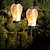 voordelige Pathway Lights &amp; Lanterns-1/2 stks solar engel standbeeld tuinverlichting led outdoor waterdichte kerst gazon lamp waterdichte solar outdoor yard gazon loopbrug landschap decoratie