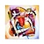 رخيصةأون لوحات شهيرة-يدويا النفط الطلاء قماش جدار الفن الديكور kandinsky نمط ما بعد الحداثة مجردة للديكور المنزل توالت اللوحة فرملس غير متمدد