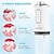 cheap Personal Protection-Water Flosser Cordless Dental Oral Irrigator Portable Water Flossers for Teeth with 220ML Detachable Tank Rechargeable IPX7 Waterproof Water Teeth Cleaner Picks with 3 Mode 4 Tips for Family Travel