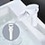 olcso Klasszikus-vízesés fürdőszobai mosogató csaptelep csaptelep, mono mosdó egy fogantyús mosdócsapok hideg és meleg tömlővel, monoblokk tartály víz sárgaréz csaptelep szerelve