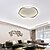 abordables Montajes al ras y montajes semi al ras-luz de techo led círculo diseño redondo lámparas de techo de montaje empotrado 35w 6000k luces de techo led, accesorios de iluminación de decoración de techo, accesorio de luz led redondo de 50 cm