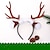 זול אביזרי עיצוב שיער-סרטי ראש לחג המולד, מתנות למסיבת חג המולד, קישוטים, מתנות לחג המולד, עמדות צילום, עץ חג המולד איש שלג קרניים כובע סנטה עיצוב חג המולד 2023