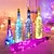 זול חוט נורות לד-אור בקבוק יין עם פקק LED אורות מחרוזת סוללה כולל אורות פיות זר מסיבת חג המולד קישוט בר חתונה 5/10/20/30/100 יחידות