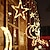 preiswerte LED Lichterketten-stern mond vorhang licht led fenster lichter 3,5 mt 120 led mit fernbedienung ramadan eid string lichter weihnachtsdekoration outdoor urlaub hochzeit neujahr garten dekor