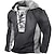 cheap Basic Hoodies-Men&#039;s Pullover Hoodie Sweatshirt Pullover Dark Gray Hooded Color Block Graphic Prints Lace up Print Casual Daily Sports 3D Print Basic Streetwear Designer Spring &amp;  Fall Clothing Apparel Hoodies