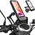 tanie Uchwyt samochodowy-Uchwyt na telefon motocyklowy Mocowanie rowerowe na telefon Składany Wodoodporny Zdejmowany Posiadacz telefonu na Motor Rower Kompatybilny z Poniżej 6,8-calowe telefony komórkowe Dodatek do telefonu