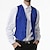cheap Men&#039;s Vest-Men&#039;s Vest Waistcoat Wedding Office &amp; Career Daily Wear Going out Business Traditional / Classic Spring Fall Button Pocket Polyester 95% Cotton Outdoor Comfortable Wedding Pure Color Single Breasted