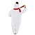 voordelige onesie pjs &amp; kigurumi-Sneeuwpop Kigurumi-pyjama&#039;s Kerst pyjama Voor heren Dames Kerstmis Kerstmis Carnaval Maskerade kerstavond Volwassenen Feest Kerstmis Knuffelfleece Onesie