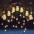 preiswerte Bodenlichter-2 stücke solar einmachglas lichter 30 led lichterketten im freien wasserdicht glühwürmchen laterne garten rasen lichter weihnachten hochzeit party urlaub garten dekoration