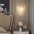 ieftine Aplici de Interior-Aplique de perete de interior în stil nordic modern de cristal pentru cameră de zi, 220-240v