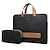 tanie Torby, etui i rękawy na laptopa-wodoodporna pu leather laptop bag case casual notebook torebka dla kobiet 13.3 14 15.6 inch briefcase for macbook air pro xiaomi hp lenovo dell