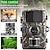 abordables Accesorios para cámaras y fotografía-dl001 ip66 impermeable 16mp 1080p 12m sensor de movimiento de visión nocturna cámara de pista de caza cámara de exploración de vida silvestre