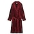 billige Bærbart teppe-kvinner fleece sjal krage badekåpe, plysj badekåpe lang kappe fleece - plysj lang kappe til bryllup