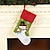 Χαμηλού Κόστους Ρούχα για σκύλους-2022 χριστουγεννιάτικες κάλτσες τσάντα δώρου λινό αη Βασίλη κέντημα χριστουγεννιάτικες κάλτσες χριστουγεννιάτικα δώρα χριστουγεννιάτικο μενταγιόν