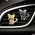 billige Vedhæng og andet udsmykning til bilen-bil dashboard dekorationer mode sød kat tegneserie figurer bil klimaanlæg dekoration