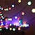 Недорогие LED ленты-мини-глобус гирлянды солнечные светодиодные гирлянды гирлянды водонепроницаемые 12 м 7 м 6,5 м 8 режимов освещения открытый сад украшения свет рождественская елка подвесные светильники балкон двор