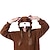 cheap Kigurumi Pajamas-Adults&#039; Kigurumi Pajamas Nightwear Bear Character Onesie Pajamas Flannel Cosplay For Men and Women Carnival Animal Sleepwear Cartoon