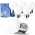 cheap LED Globe Bulbs-6pcs 6W LED Globe Bulbs 550 lm E27 G45 20 LED Beads SMD 2835 Warm White Cold White Natural White 220-240 V
