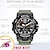 cheap Digital Watches-SMAEL Men Sports Watches Dual Display Analog Digital LED Electronic Quartz Wristwatches Waterproof Swimming Military Watch