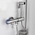 cheap Bidet Faucets-Handheld Toilet Bidet Sprayer Kit Wall-mount 304 Stainless Steel Toilet Bidet Showerhead with Hose Bathroom Cleaning Set