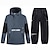 voordelige actieve bovenkleding voor dames-ARCTIC QUEEN Voor heren Dames Ski-jack &amp; broek Skipak Buiten Winter Thermisch Warm waterdicht Winddicht Ademend Capuchon Sportoutfits voor Skiën Snowboarden Wintersporten