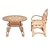 levne Skládačky-3D dřevěný puzzle stůl a židle set model stavebnice festival narozeninový dárek pro děti chlapce/dívky