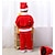 ieftine Costume de Crăciun-Mos Craciun Costume Moș Băieți Fete Crăciun Crăciun Ajunul Craciunului Pentru copii Petrecere Crăciun Poliester Vârf Pantaloni Centură Pălărie