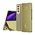 voordelige Samsung-hoesje-telefoon hoesje Voor Samsung Galaxy Z Fold 5 Z Fold 4 Z Fold 3 Fliphoes Bumperrand Magnetisch Volledig lichaamsbeschermend Effen PC Metaal