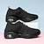 cheap Dance Sneakers-Women&#039;s Dance Sneakers Dance Shoes Practice Breaking HipHop Split Sole Flat Heel Round Toe Lace-up Teenager Adults&#039; Black Red / Girls&#039;