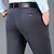 cheap Dress Pants-Men&#039;s Dress Pants Trousers Casual Pants Pocket Straight Leg Plain Comfort Breathable Full Length Wedding Casual Daily Stylish Chic &amp; Modern Black Navy Blue High Waist Micro-elastic