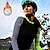 abordables Maillots pour femmes-21Grams Femme Maillot Velo Cyclisme manche longue Hiver Cyclisme Maillot Top avec 3 poches arrière VTT Vélo tout terrain Vélo Route Chaud Doublure Polaire Respirable Evacuation de l&#039;humidité Vert