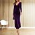 cheap Design Party Dresses-Women‘s Cocktail Party Dress Wedding Guest Dress Velvet Dress Green Long Dress Maxi Dress Green Purple Wine Black Long Sleeve Pure Color Winter Fall V Neck Elegant Sexy Mature Fall Dress Winter Dress