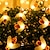voordelige LED-lichtstrengen-solar bee lichtslingers outdoor waterdicht 12m-100led 7m-50led 6.5m-30led 8 modi verlichting tuin decor lichten kerstfeest vakantie tuin boom patio decoratie