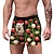billige Julekostumer-Julegave Boxer Shorts Undertøj Herre Jul Jul Karneval Maskerade juleaften Voksen Fest Jul polyester