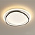 voordelige Inbouw- &amp; semi-inbouwmontage-led plafondlamp cirkel rond ontwerp inbouw plafondlampen 6000k led-plafondverlichting, plafonddecoratie verlichtingsarmaturen, 50 cm led-lamp voor thuis&amp;amp; kantoor 110-240v