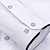 billiga Button Down-skjortor för män-Herr Skjorta Button Down skjorta Skjorta med krage Havsblått Svart Vit Långärmad Grafiska tryck Nedvikt Vår Höst Bröllop Utomhus Kläder