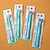 baratos Banho e cuidados pessoais-Escova de dentes de cerdas macias de três lados 360° portátil para higiene bucal de viagem