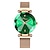 זול שעוני קוורץ-chenxi שעון קוורץ לנשים 4 צבעים בחיתוך אבן חן גיאומטריה קריסטל יוקרה לנשים שעוני קוורץ שעון שמלת נשים