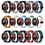 billige Samsung urbånd-Urrem til Samsung Galaxy Watch 7/6/5/4  40/44mm, Watch 5 Pro 45mm, Watch 6 Classic 43/47mm, Watch 4 Classic 42/46mm Silikone Udskiftning Rem Magnetisk lås Vandtæt Justerbar Sportsrem Armbånd