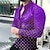 cheap Men&#039;s Graphic Shirts-Men&#039;s Shirt Graphic Shirt Polka Dot Turndown Yellow Purple Orange Green Outdoor Street Long Sleeve Print Button-Down Clothing Apparel Fashion Designer Casual Breathable