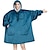 cheap Wearable Blanket-Ovesized Wearable Blanket, Sherpa Fleece Blanket for Women Men Flannel Sherpa Soft Warm Cozy Blanket Jacket Sweater Gift for Adult Teens One Size
