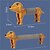 billige Originale leker-morsom dachshund enhjørning pop rør sensoriske fidget leker for barn stress lindre autisme anti stress plast belger klem leketøy