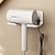 billige Tilbehørssett til badet-hårfønerstativ punch free toalett hårfønerhenger luftblåserbrakett baderomsoppbevaringsstativ