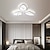 billige Taklamper med dimming-taklamper dimbare klyngedesign taklamper plast kunstnerisk stil moderne stil nyhet svart led moderne 110-240 v