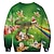cheap Christmas Costumes-Santa Claus Ugly Christmas Sweatshirt Cat Dog Funny Top For Men&#039;s Women&#039;s Couple&#039;s Adults&#039; 3D Print Party Casual Daily