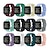 cheap Fitbit Watch Bands-Watch Band for Fitbit Versa 2 / Versa Lite / Versa SE / Versa Silicone Replacement  Strap Soft Elastic Adjustable Sport Band Wristband