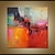 abordables Peintures Abstraites-Peinture à l&#039;huile faite à la main toile art mural décoration abstraite moderne pour la décoration intérieure roulé sans cadre peinture non étirée