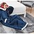 cheap Wearable Blanket-Christmas Wearable Blanket Sweatshirt for Women and Men, Super Warm and Cozy Giant Blanket, Thick Flannel Blanket with Sleeves and Giant Pocket