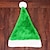billige Julekostymer-julenissen Alv Grinch Hatter Julehue Herre Dame Cosplay Jul julaften Flonel Hatt